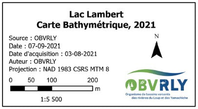 Lac Lambert (Saint-Alexis-des-Monts, secteur 