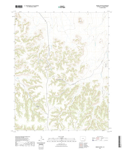 Brown Canyon, CO (2022, 24000-Scale) Preview 1