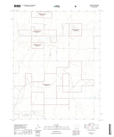 Campo NW, CO (2022, 24000-Scale) Preview 1