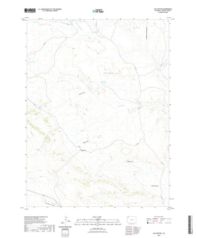 Clay Buttes, CO (2022, 24000-Scale) Preview 1