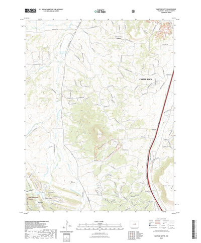 Dawson Butte, CO (2022, 24000-Scale) Preview 1