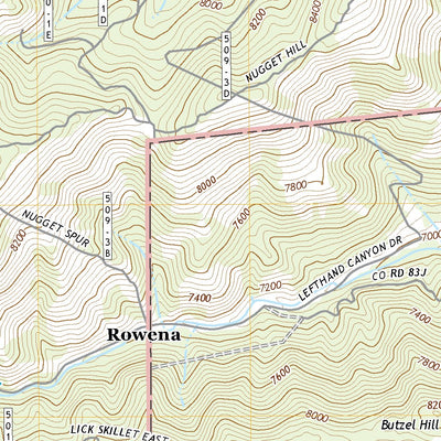 Gold Hill, CO (2022, 24000-Scale) Preview 3