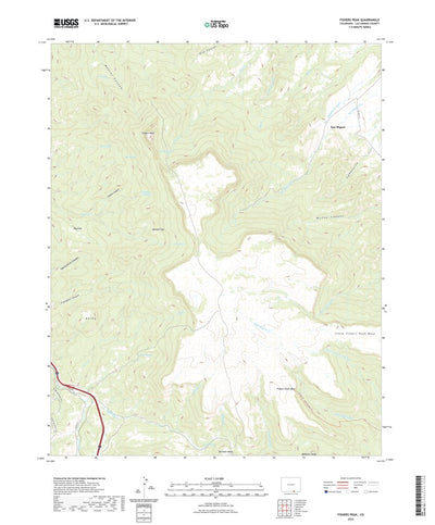 Fishers Peak, CO (2022, 24000-Scale) Preview 1