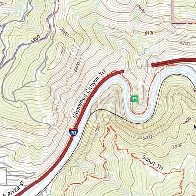 Glenwood Springs, CO (2022, 24000-Scale) Preview 2