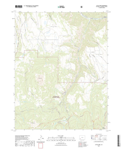 Little Cone, CO (2022, 24000-Scale) Preview 1