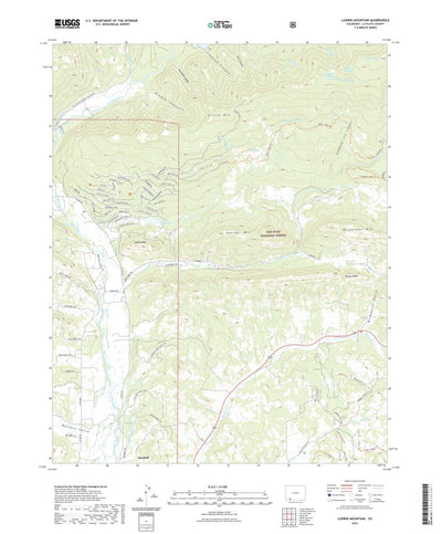 Ludwig Mountain, CO (2022, 24000-Scale) Preview 1