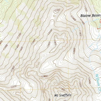 Mount Sneffels, CO (2022, 24000-Scale) Preview 3