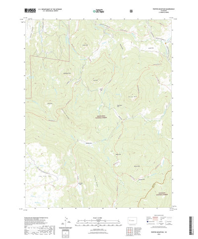Porter Mountain, CO (2022, 24000-Scale) Preview 1