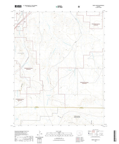 Sheep Canyon, CO (2022, 24000-Scale) Preview 1