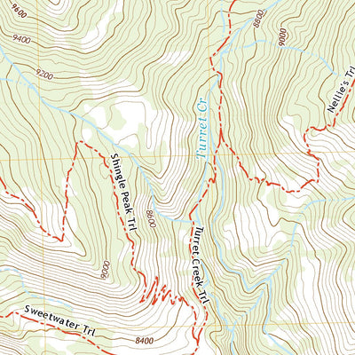 Sweetwater Lake, CO (2022, 24000-Scale) Preview 3