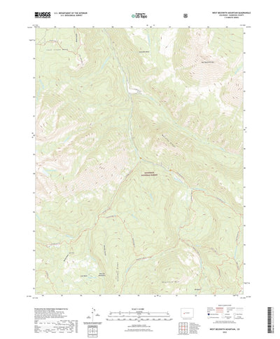 West Beckwith Mountain, CO (2022, 24000-Scale) Preview 1