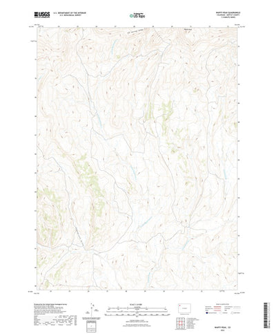 Wapiti Peak, CO (2022, 24000-Scale) Preview 1