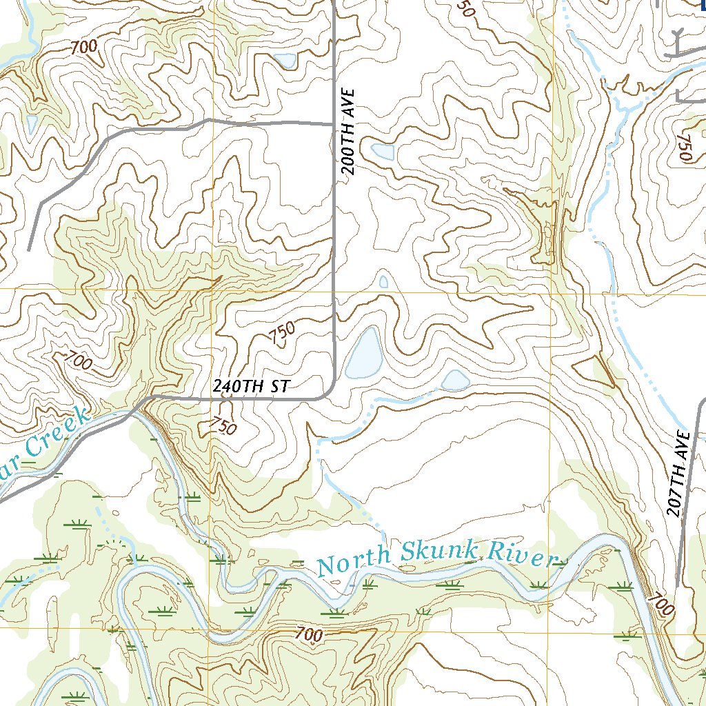 Sigourney, IA (2022, 24000Scale) Map by United States Geological