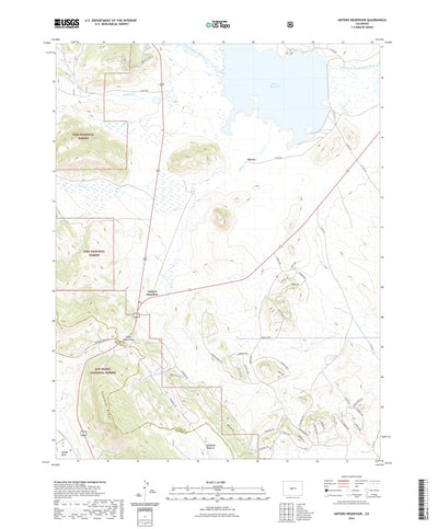 Antero Reservoir, CO (2022, 24000-Scale) Preview 1