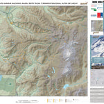 Radal 7 tazas y Altos de Lircay - Mapa-guía Andeshandbook
