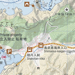 MAP 1/2 - Irika to Bikuni Sea Kayaking (Shakotan Peninsula, Hokkaido, Japan)