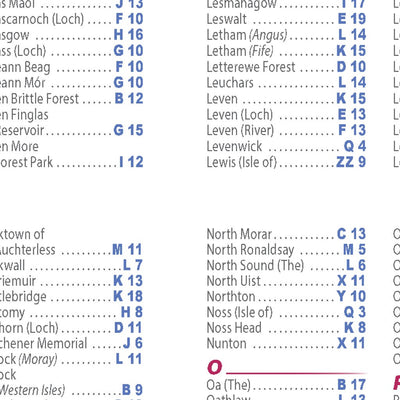 Scotland - Main Back