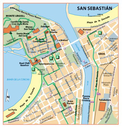 Espana Norte : Pais Vasco / Euskadi, Navarra, La Rioja - San Sebastián