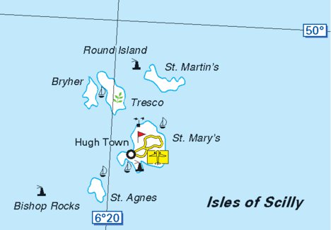 Wales, South West England, Midlands - Isles of Scilly