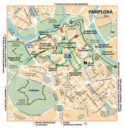 Espana Norte : Pais Vasco / Euskadi, Navarra, La Rioja - Pamplona