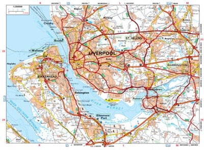 Wales, South West England, Midlands - Liverpool