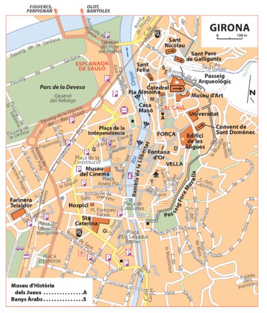 Espana Noreste : Cataluña / Catalunya, Aragón, Andorra - Girona