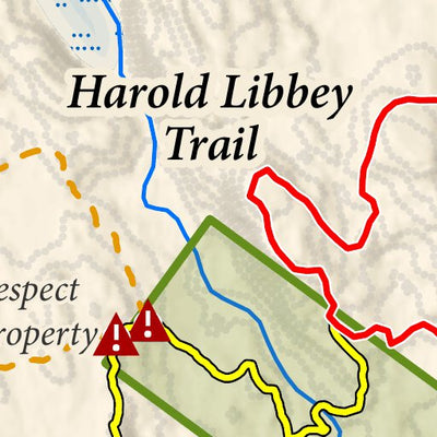 RRCT Thayer Brook Preserve Map