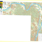 Duna (Esztergom-Budapest) vizisport, biciklis térkép Danube bend watersport, biking map