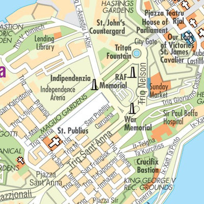 Malte Inset Valletta