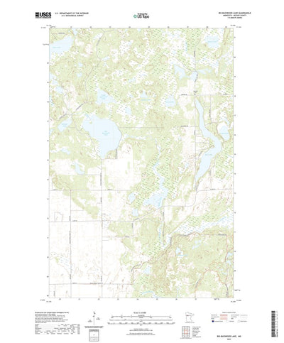 Big Basswood Lake, MN (2022, 24000-Scale) Preview 1