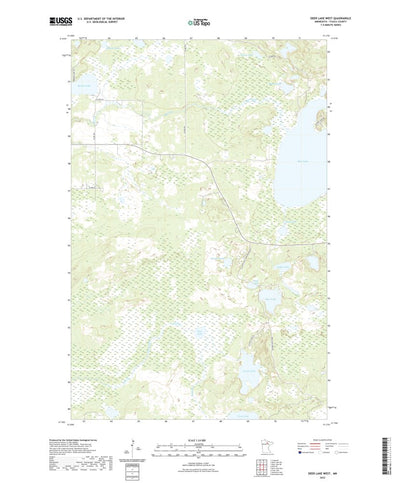 Deer Lake West, MN (2022, 24000-Scale) Preview 1
