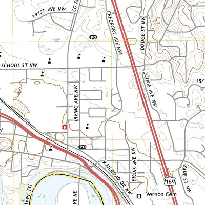 United States Geological Survey Elk River, MN (2022, 24000-Scale) digital map