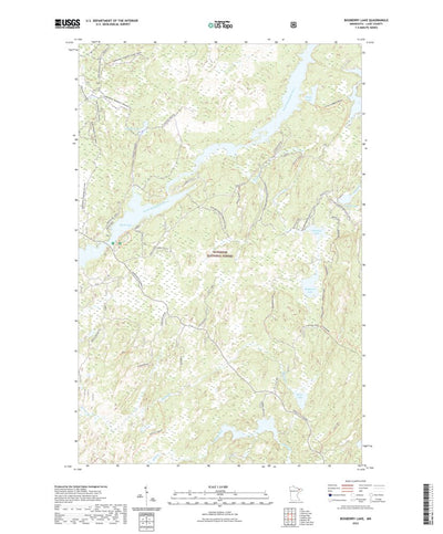 Bogberry Lake, MN (2022, 24000-Scale) Preview 1