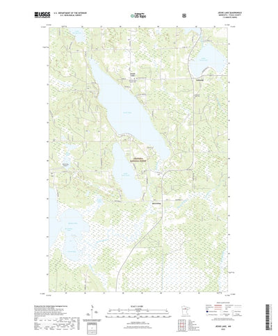 Jessie Lake, MN (2022, 24000-Scale) Preview 1