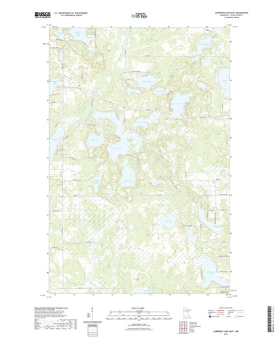 Lawrence Lake East, MN (2022, 24000-Scale) Preview 1