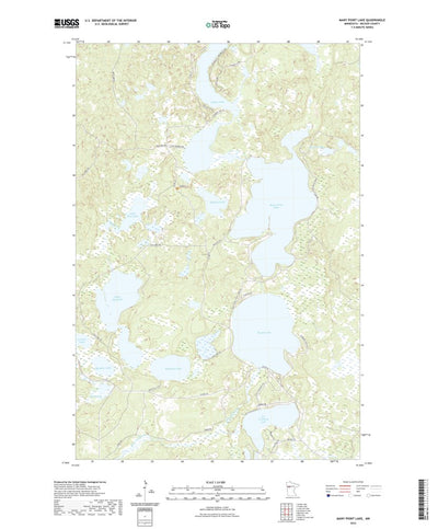 Many Point Lake, MN (2022, 24000-Scale) Preview 1