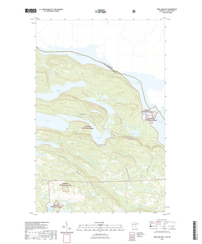 Pine Lake East, MN (2022, 24000-Scale) Preview 1
