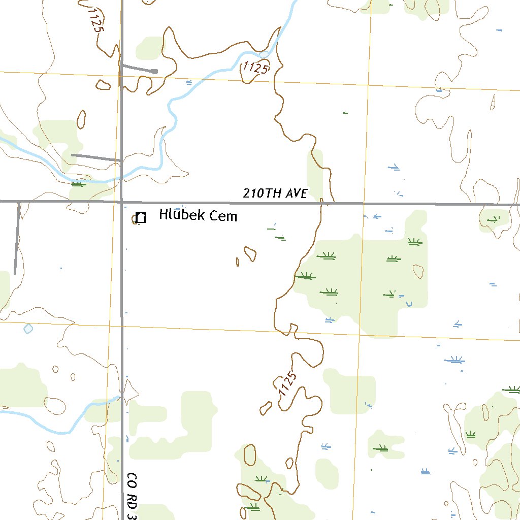 Waukon, MN (2022, 24000Scale) Map by United States Geological Survey