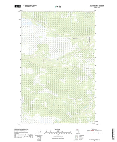 Winter Road Lake SE, MN (2022, 24000-Scale) Preview 1