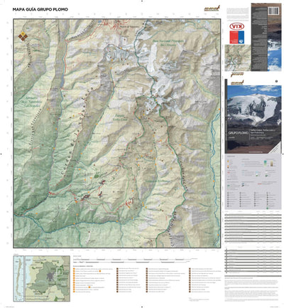 Grupo Plomo - Mapa-guía Andeshandbook