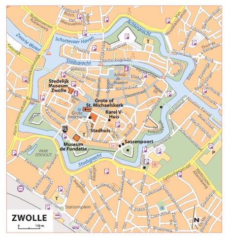 Noord-Nederland / Pays-Bas Nord - Zwolle Center