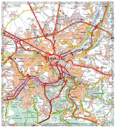 Belgique Sud, Ardenne / Zuid-België, Ardennen - Liège