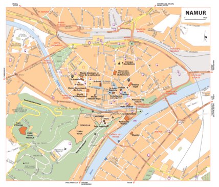 Belgique Sud, Ardenne / Zuid-België, Ardennen - Namur