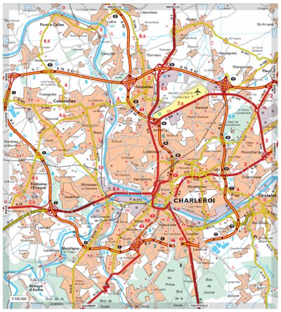 Belgique Sud, Ardenne / Zuid-België, Ardennen - Charleroi