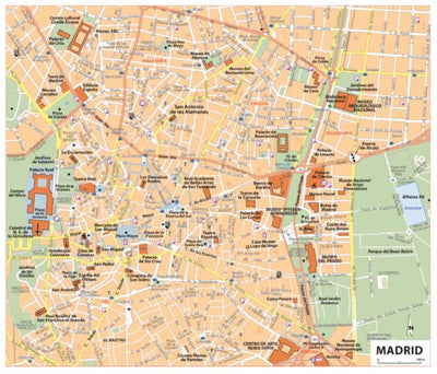 Espana Centro : Extremadura, Castilla-La Mancha, Madrid - Madrid