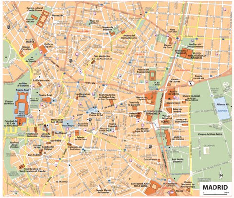 Espana Noroeste : Castilla Y León, Madrid - Madrid