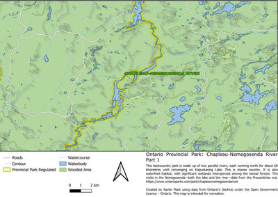 Ontario Nature Reserve: Chapleau-Nemegosenda River Part 1