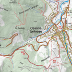 Claviere - Mappa Turistica a Piedi