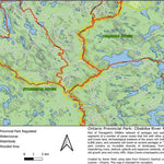 Ontario Provincial Park: Obabika River Map Bundle
