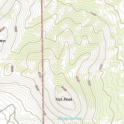 Big Ten Peak West, NV (2021, 24000-Scale) Preview 3